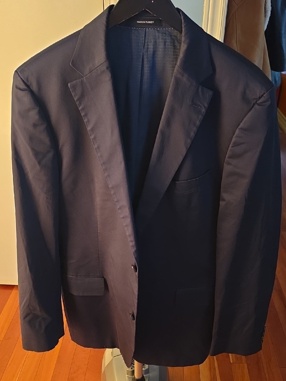 Hugo Boss Navy Blue Single-Breasted Sport Coat